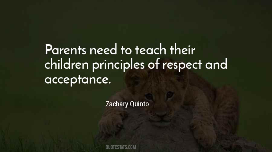 Self Respect Teach Quotes #940230