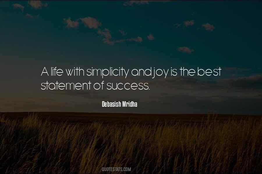 Quotes About Simplicity And Love #147106