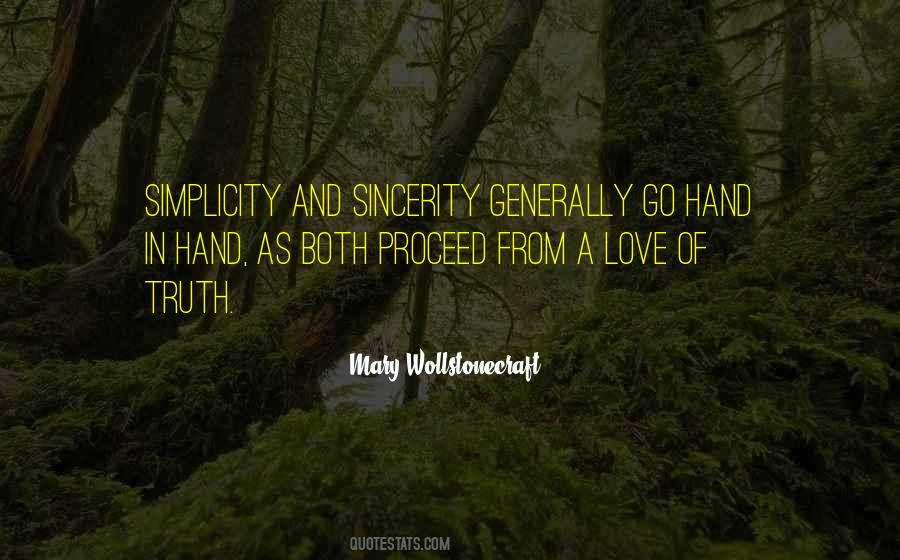 Quotes About Simplicity And Love #1745737