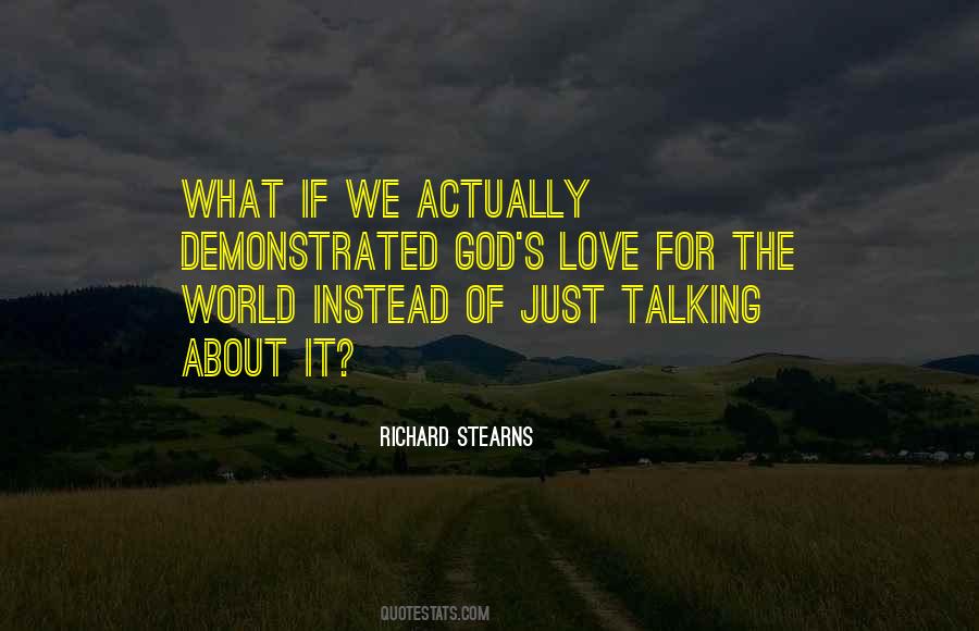 Talking About Love Quotes #520839