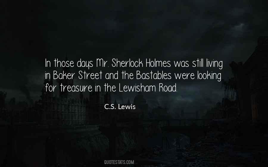 Quotes About Baker Street #1756825