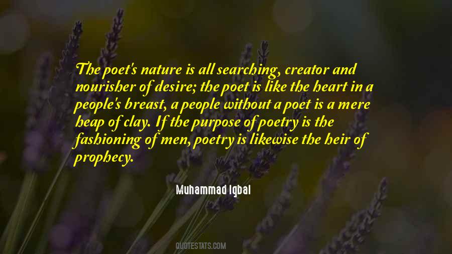 Purpose Of Poetry Quotes #517099