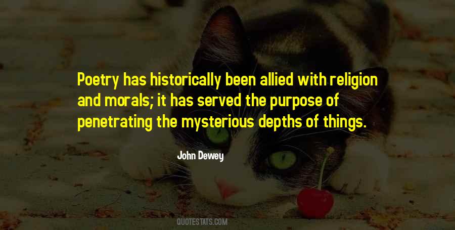 Purpose Of Poetry Quotes #810955