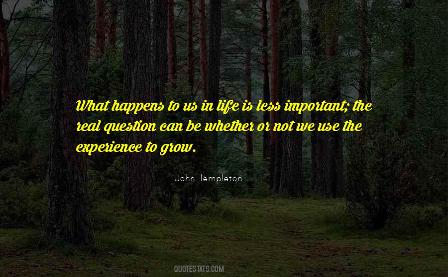 Quotes About What Is Important In Life #631838