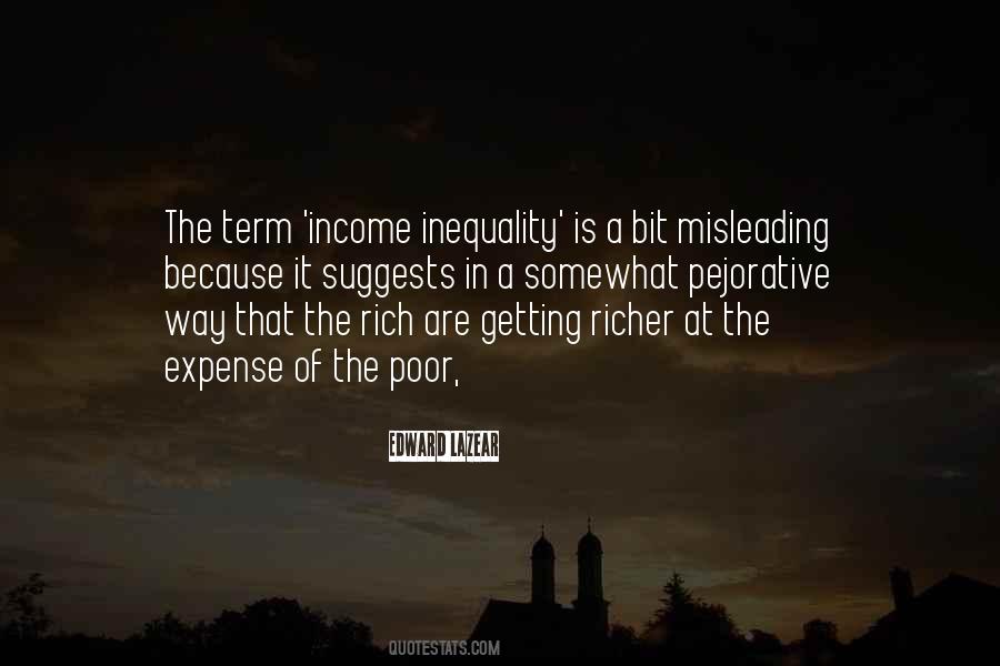 Quotes About Income Inequality #973403