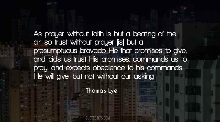 Quotes About Trust And Faith #174190