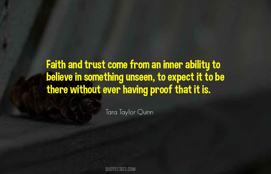 Quotes About Trust And Faith #64937