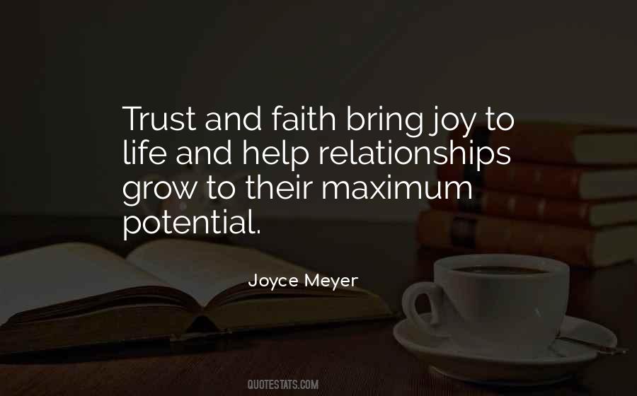 Quotes About Trust And Faith #896878
