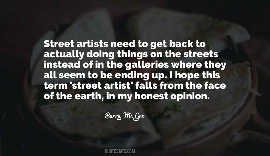 Street Artist Quotes #970938