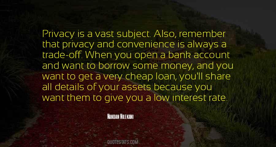 Quotes About Bank Loan #331654