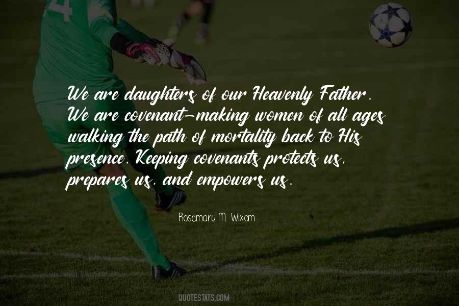 Quotes About Heavenly Father #1116172