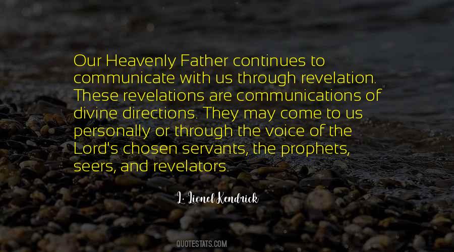 Quotes About Heavenly Father #1323591