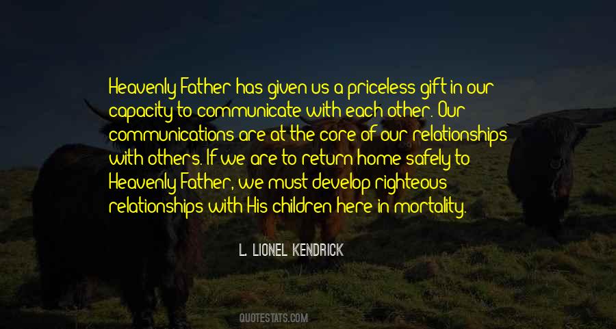 Quotes About Heavenly Father #1421531