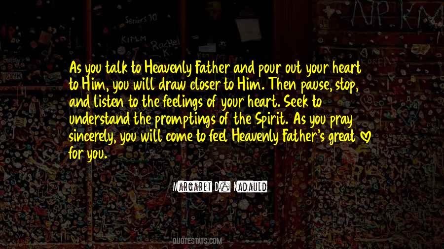 Quotes About Heavenly Father #1712825