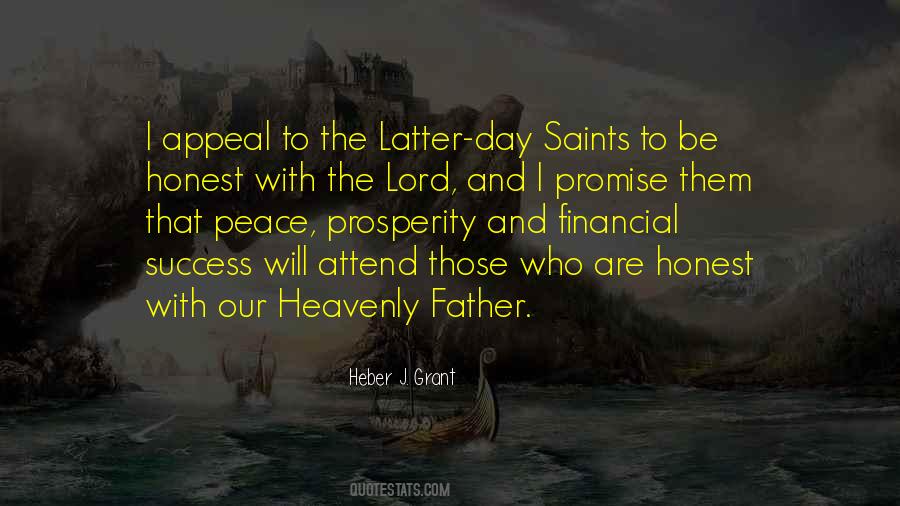 Quotes About Heavenly Father #1722867