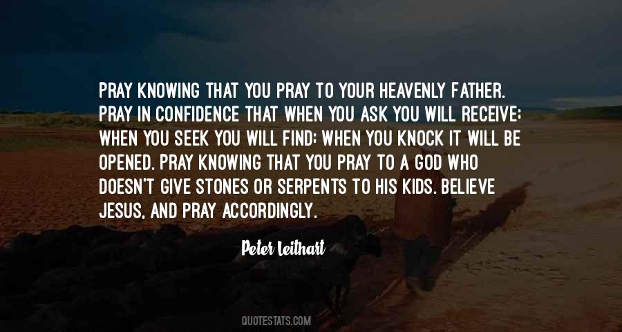 Quotes About Heavenly Father #911906