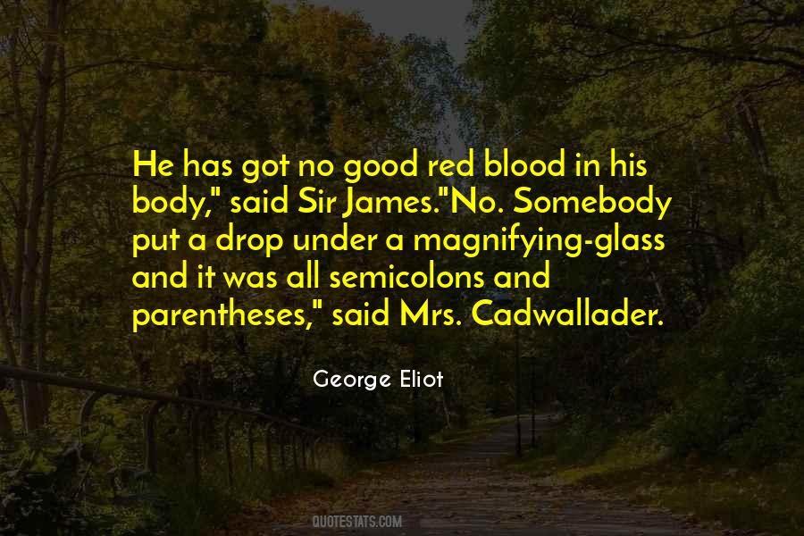 Red Blood Quotes #1176529