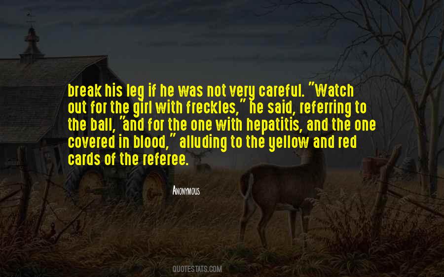 Red Blood Quotes #126177
