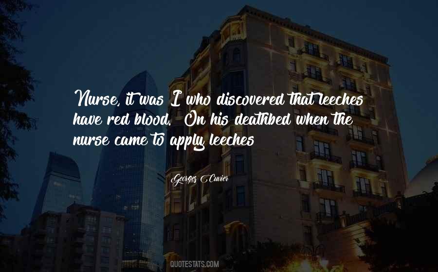 Red Blood Quotes #863572