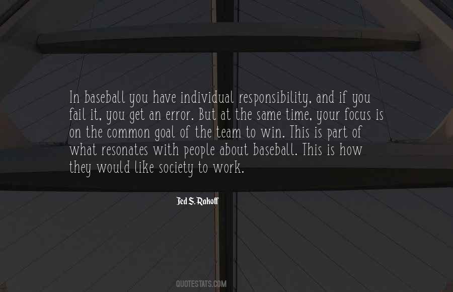 Team Baseball Quotes #375557