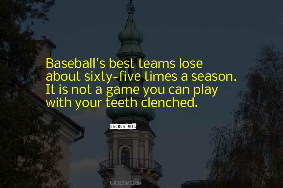 Team Baseball Quotes #629950