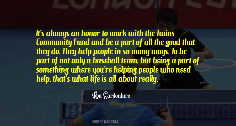 Team Baseball Quotes #715178