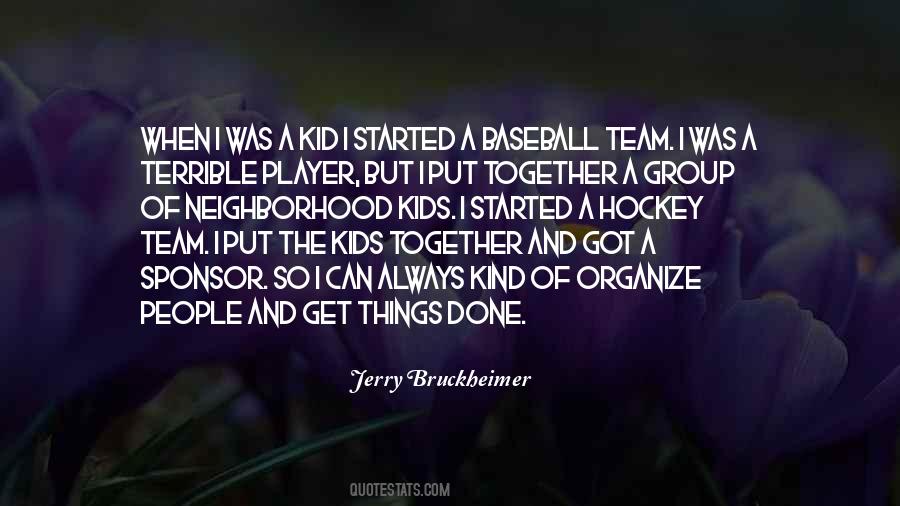 Team Baseball Quotes #932865