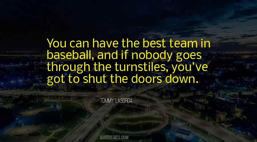 Team Baseball Quotes #979148