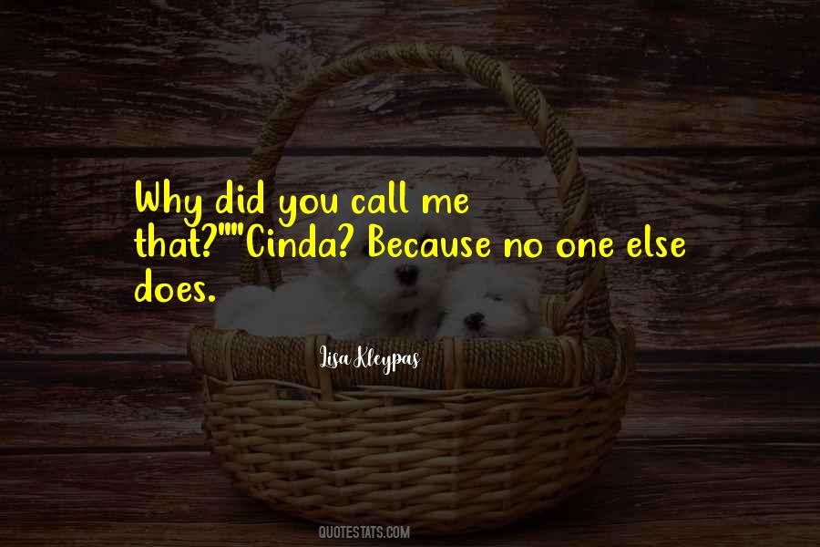Why Did You Quotes #1091645