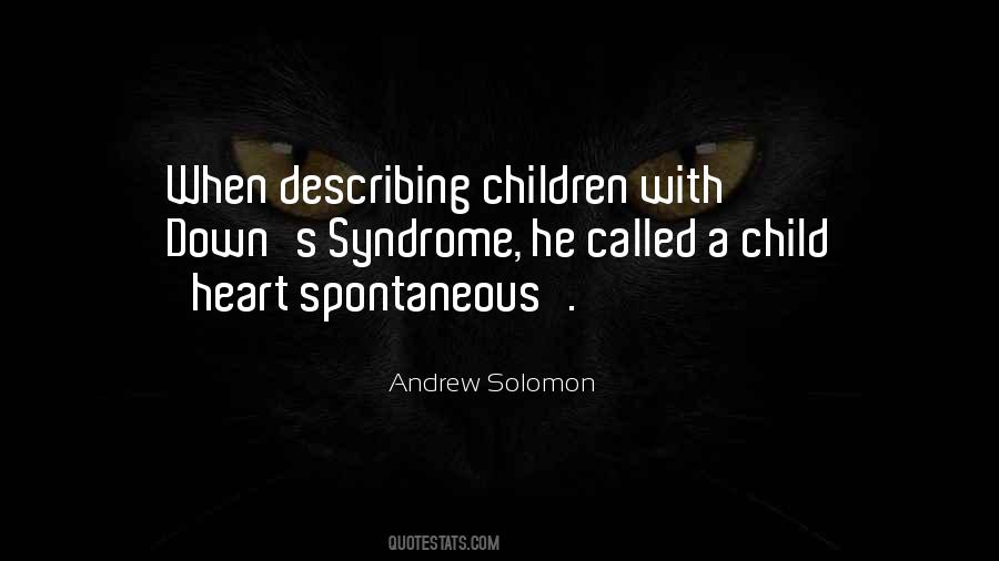 Quotes About Having A Child With Down Syndrome #1538902