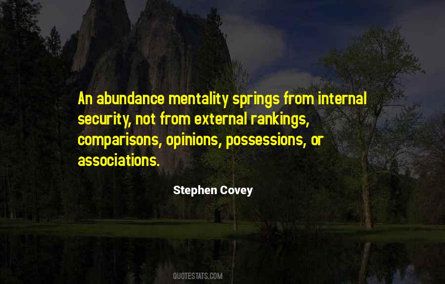 Quotes About Abundance Mentality #1338609