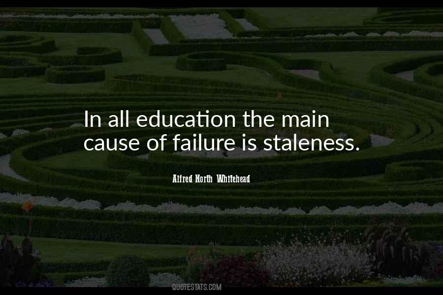 Quotes About Failure In Education #534175