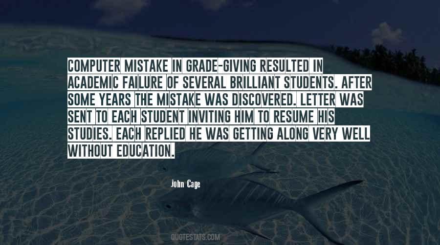 Quotes About Failure In Education #916287