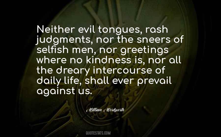 Quotes About Evil Tongues #1814533