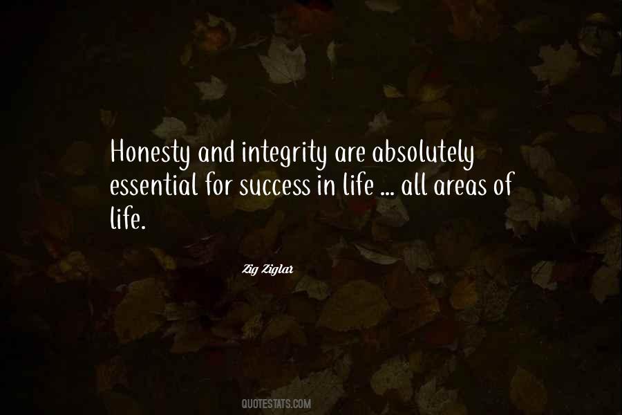Integrity And Success Quotes #486029