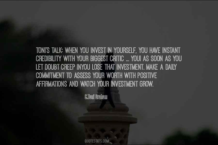 Invest In Yourself Quotes #1603819