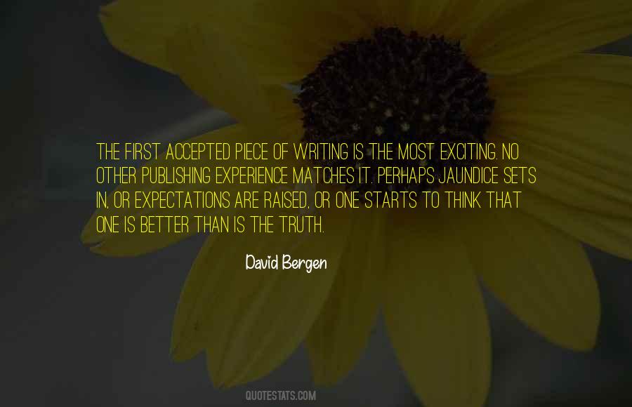 Experience Is Better Quotes #376201