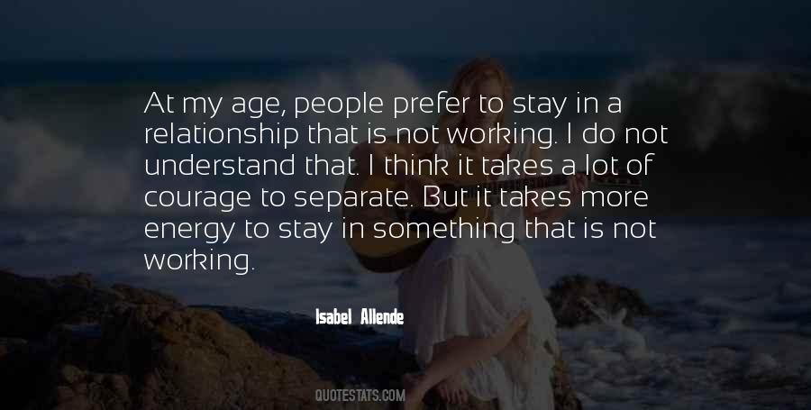 Quotes About A Relationship Not Working Out #8323