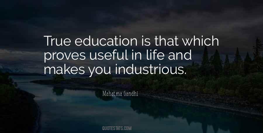 True Education Quotes #1843960