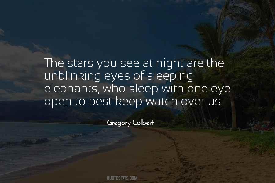Quotes About Sleeping Under The Stars #1512996