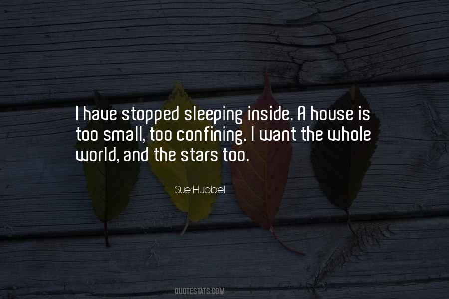 Quotes About Sleeping Under The Stars #498070