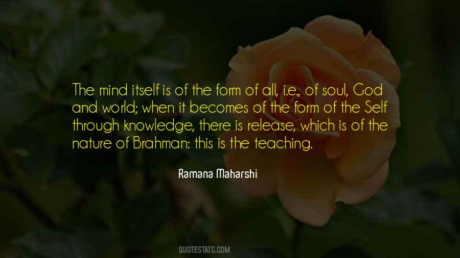 Quotes About The Soul And Nature #83915