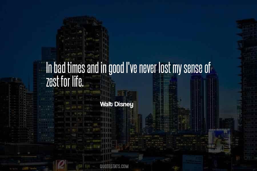 Quotes About A Zest For Life #1703671