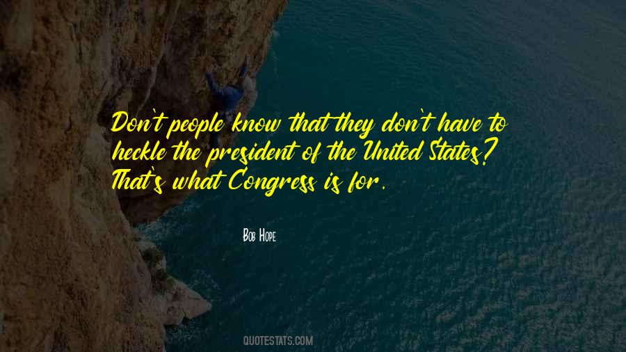 Quotes About Congress #1603190