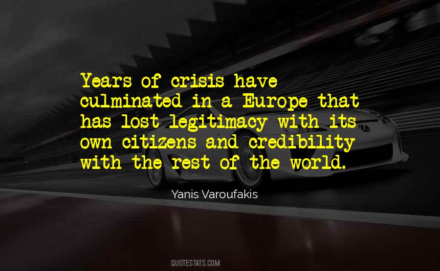 Quotes About World Crisis #735322