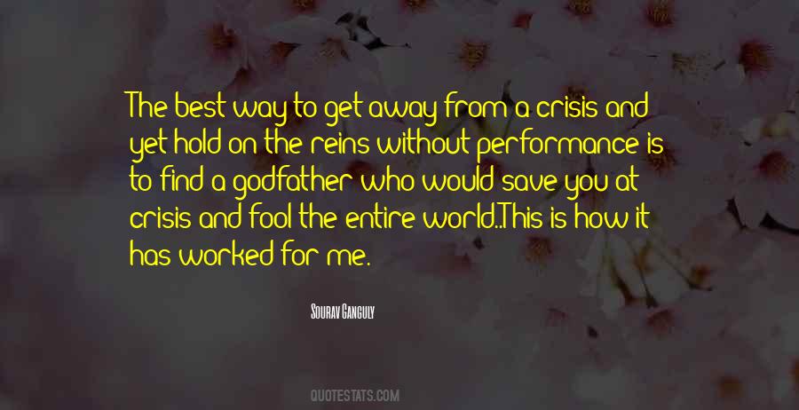 Quotes About World Crisis #943162