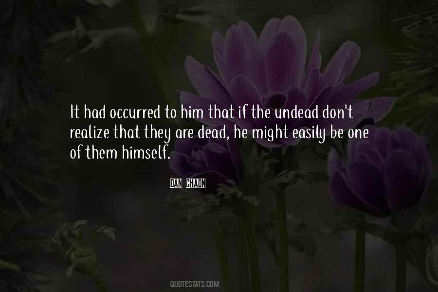 Quotes About Undead #845656