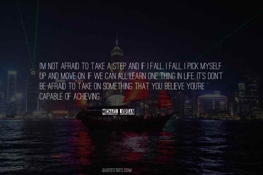 Quotes About Afraid To Fall #71513