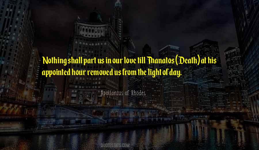 Quotes About Thanatos #502490