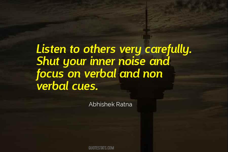 Quotes About Listen To Others #1151264